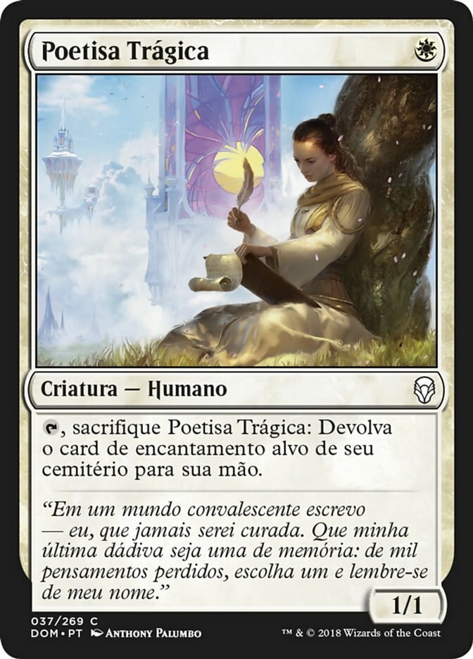 Poetisa Trágica / Tragic Poet - Magic: The Gathering - MoxLand
