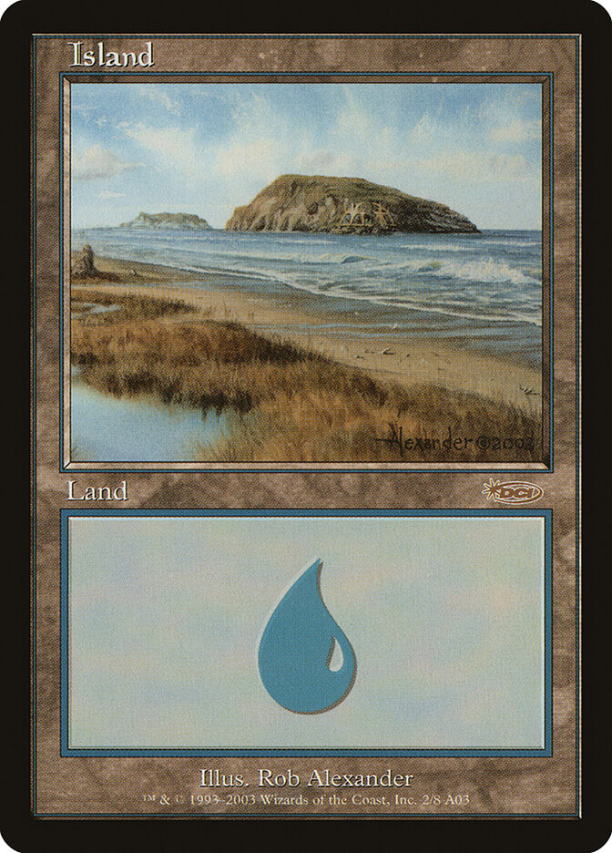 Ilha / Island - Magic: The Gathering - MoxLand