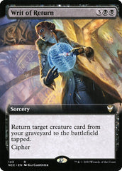 Édito de Retorno / Writ of Return - Magic: The Gathering - MoxLand