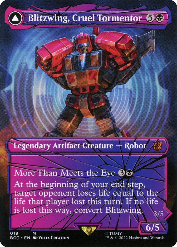 Blitzwing, Atormentador Cruel / Blitzwing, Cruel Tormentor - Magic: The Gathering - MoxLand