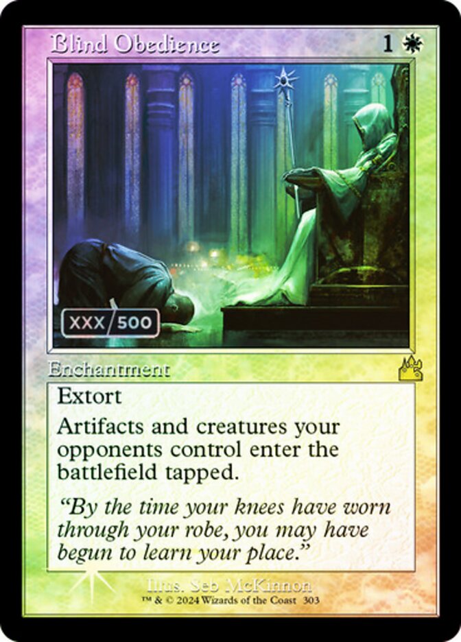 Obediência Cega / Blind Obedience - Magic: The Gathering - MoxLand