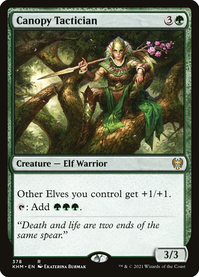 Estrategista do Dossel / Canopy Tactician - Magic: The Gathering - MoxLand