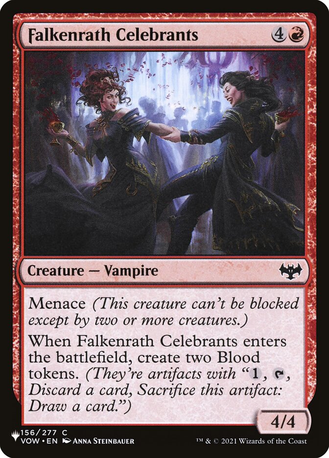 Celebradores Falkenrath / Falkenrath Celebrants - Magic: The Gathering - MoxLand