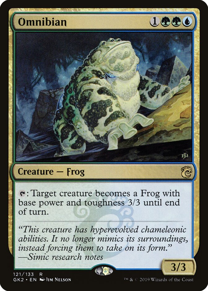 Omníbio / Omnibian - Magic: The Gathering - MoxLand