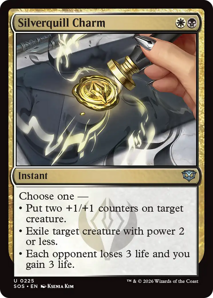 Silverquill Charm - Magic: The Gathering - MoxLand