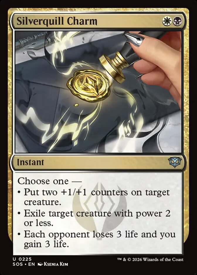 Silverquill Charm - Magic: The Gathering - MoxLand