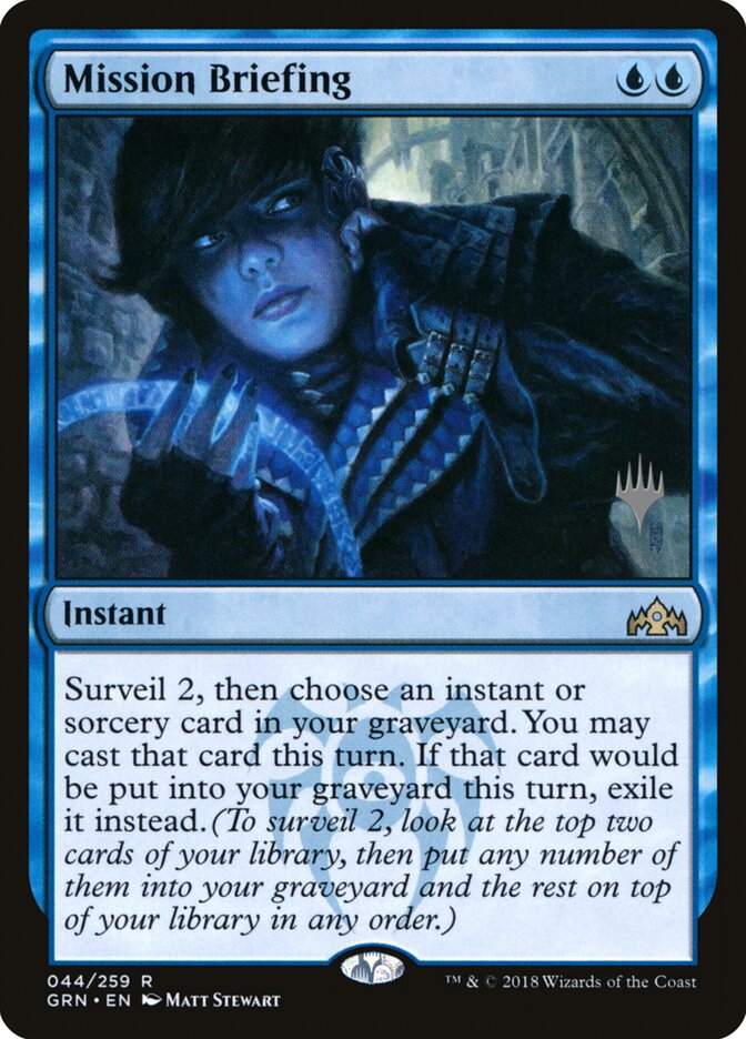 Instruções de Missão / Mission Briefing - Magic: The Gathering - MoxLand