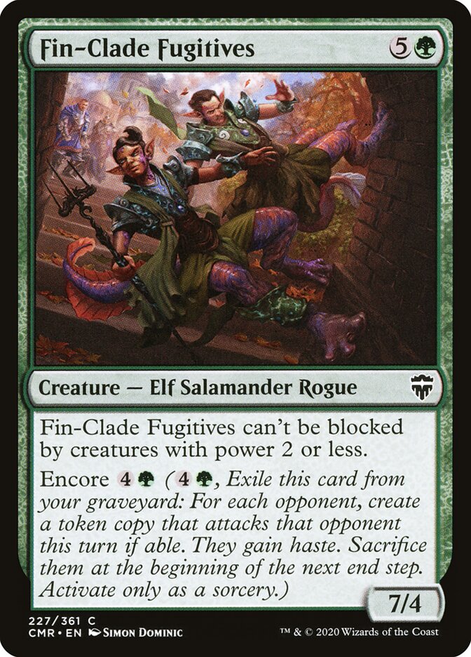 Fugitivos da Cepa da Barbatana / Fin-Clade Fugitives - Magic: The Gathering - MoxLand