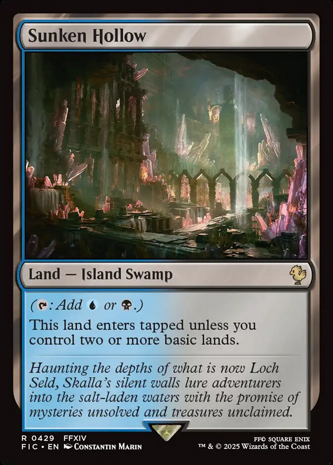Vale Afundado / Sunken Hollow - Magic: The Gathering - MoxLand