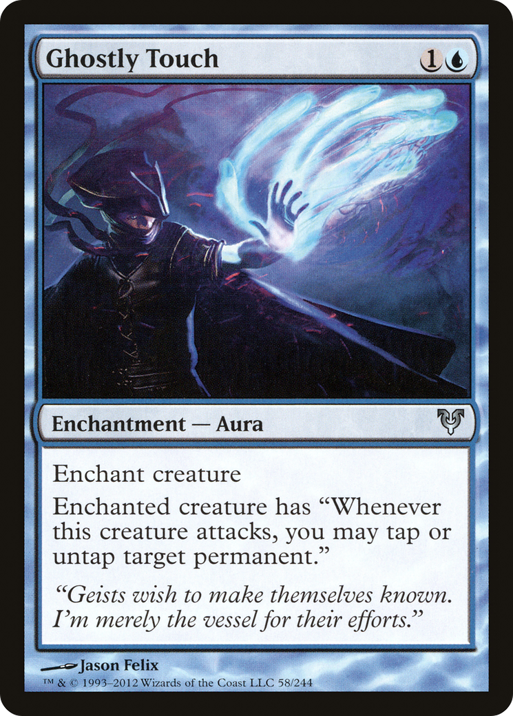 Toque Fantasmagórico / Ghostly Touch - Magic: The Gathering - MoxLand