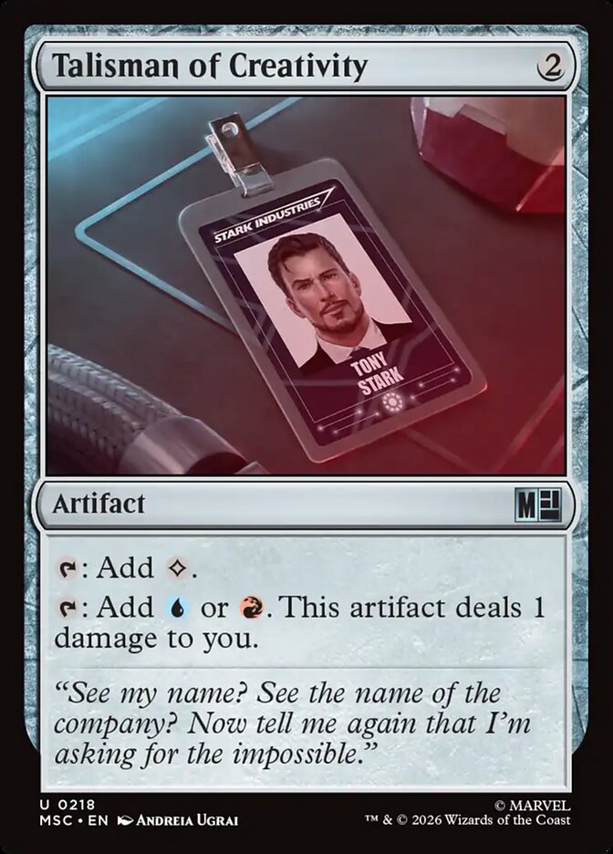 Talismã da Criatividade / Talisman of Creativity - Magic: The Gathering - MoxLand