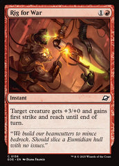 Aparelho de Guerra / Rig for War - Magic: The Gathering - MoxLand