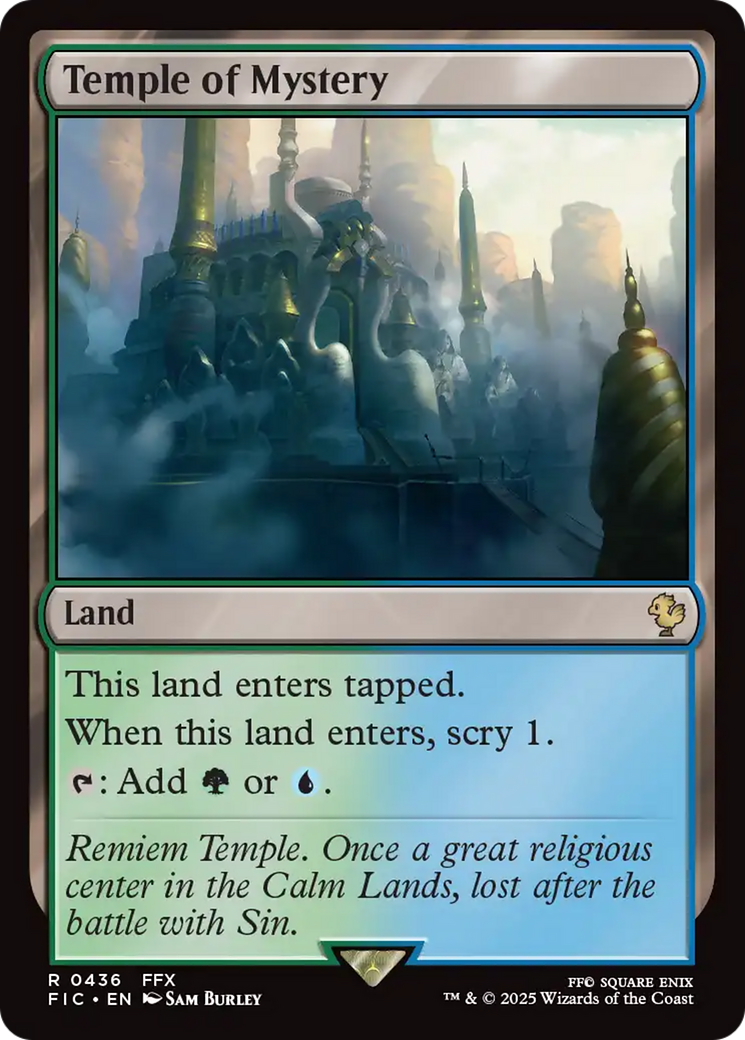 Templo do Mistério / Temple of Mystery - Magic: The Gathering - MoxLand