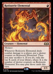 Elemental da Churrasqueira / Rotisserie Elemental - Magic: The Gathering - MoxLand