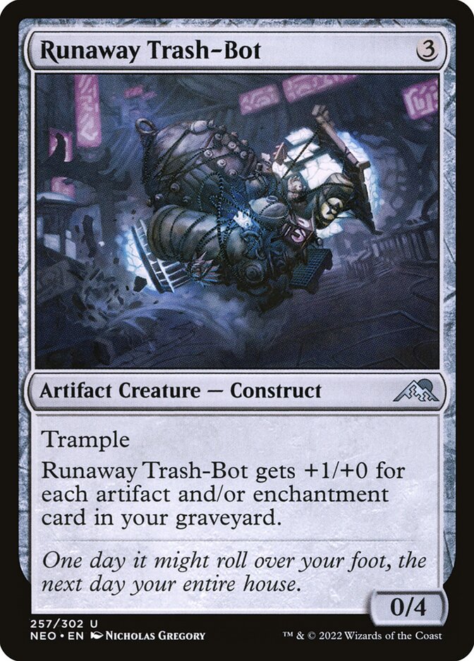 Robô-gari Fugitivo / Runaway Trash-Bot - Magic: The Gathering - MoxLand