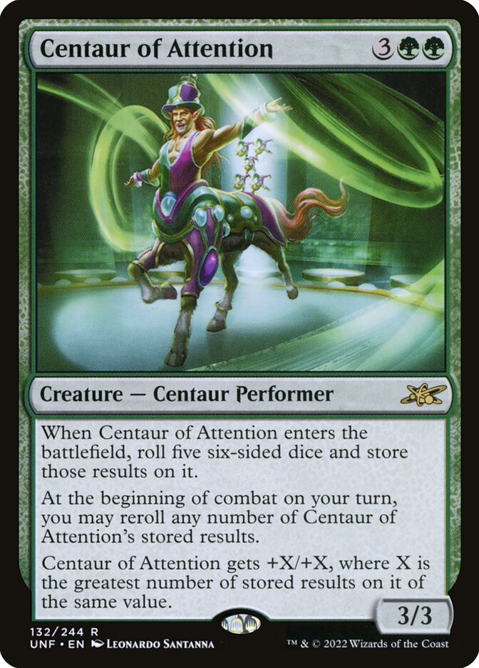 Centaur of Attention - Magic: The Gathering - MoxLand