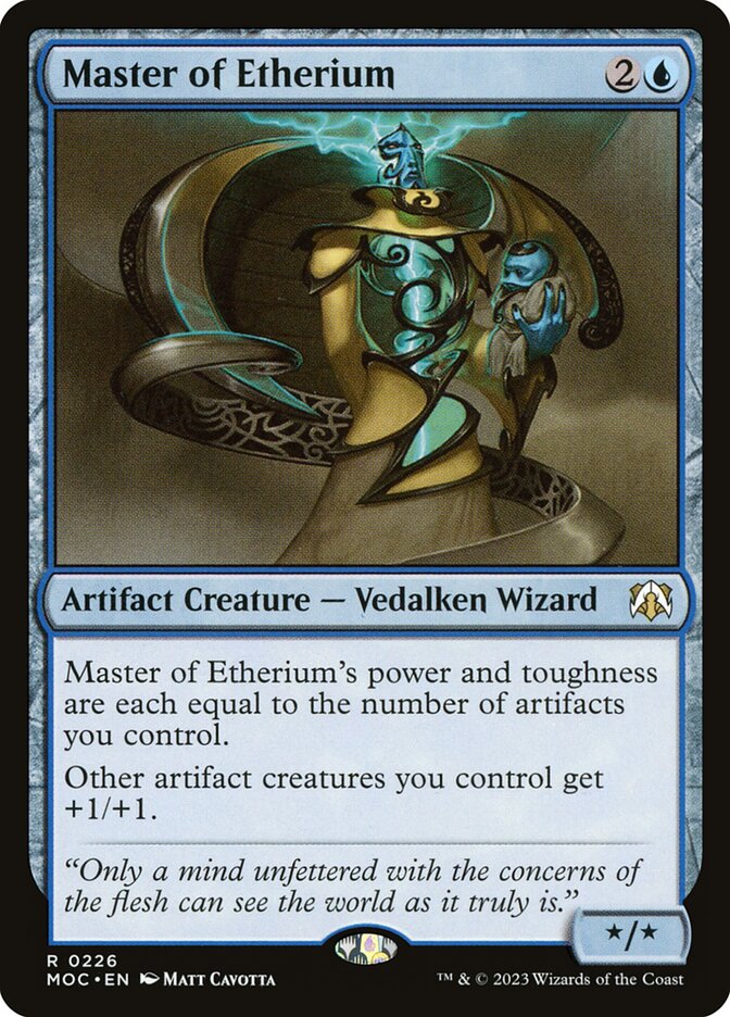 Mestre do Etherium / Master of Etherium - Magic: The Gathering - MoxLand