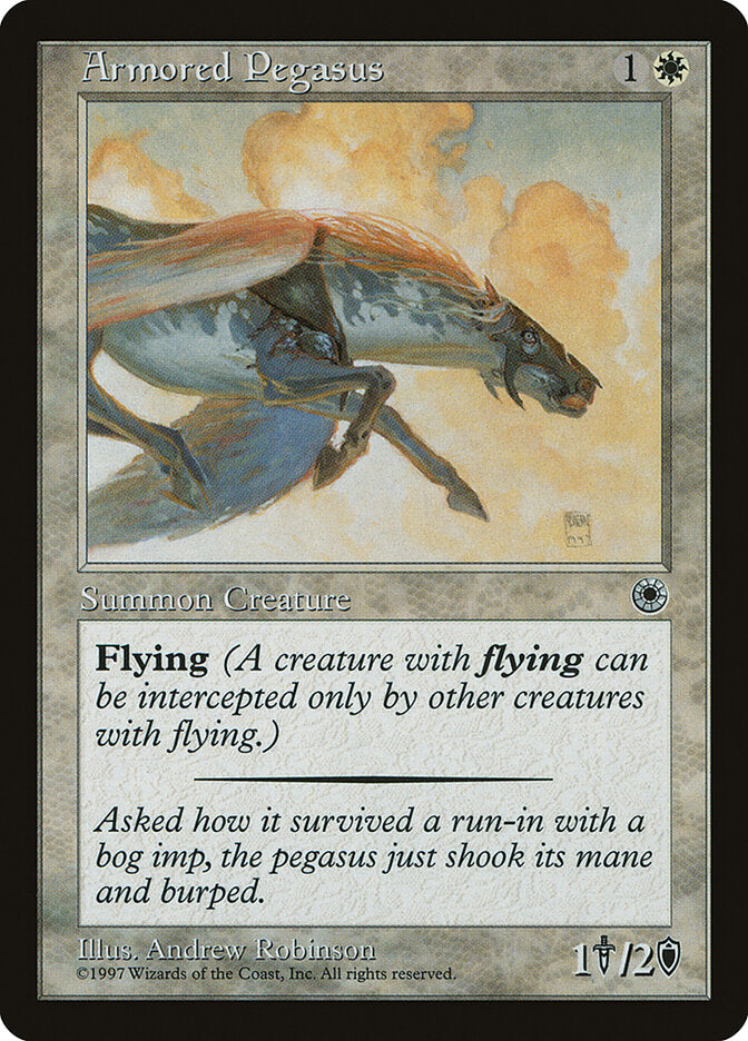 Pégaso de Armadura / Armored Pegasus - Magic: The Gathering - MoxLand