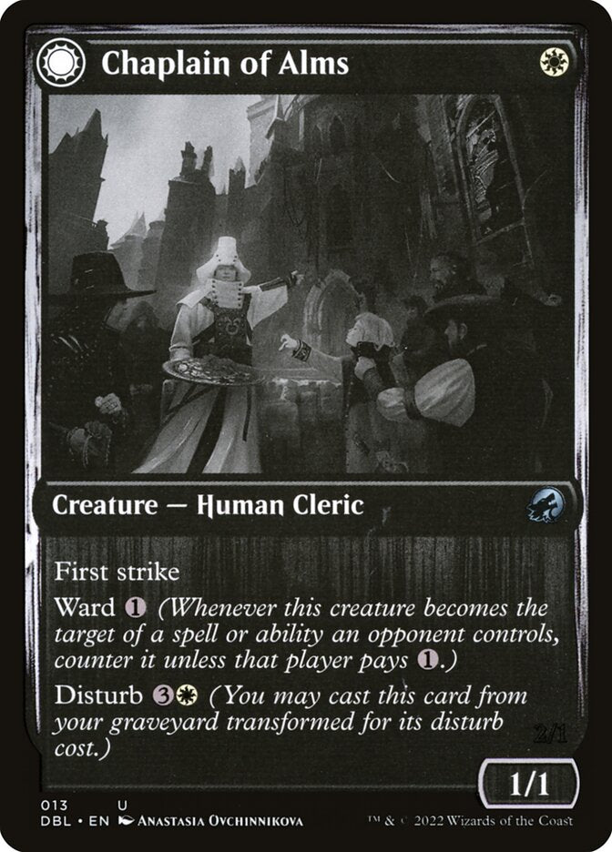 Capelão das Esmolas / Chaplain of Alms - Magic: The Gathering - MoxLand