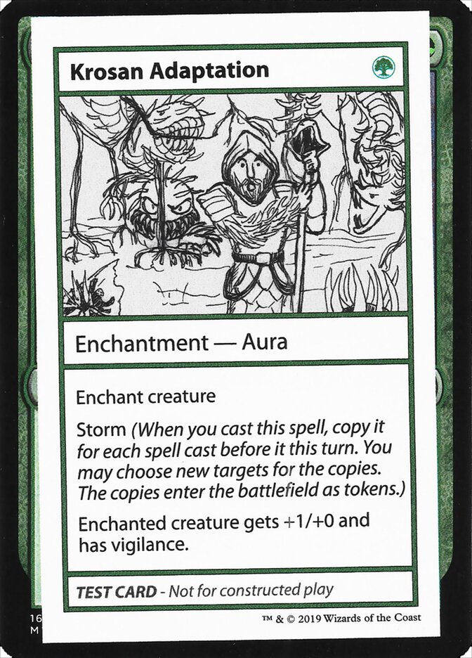 Krosan Adaptation - Magic: The Gathering - MoxLand