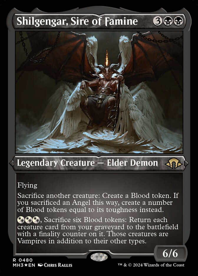 Shilgengar, Gerador da Fome / Shilgengar, Sire of Famine - Magic: The Gathering - MoxLand
