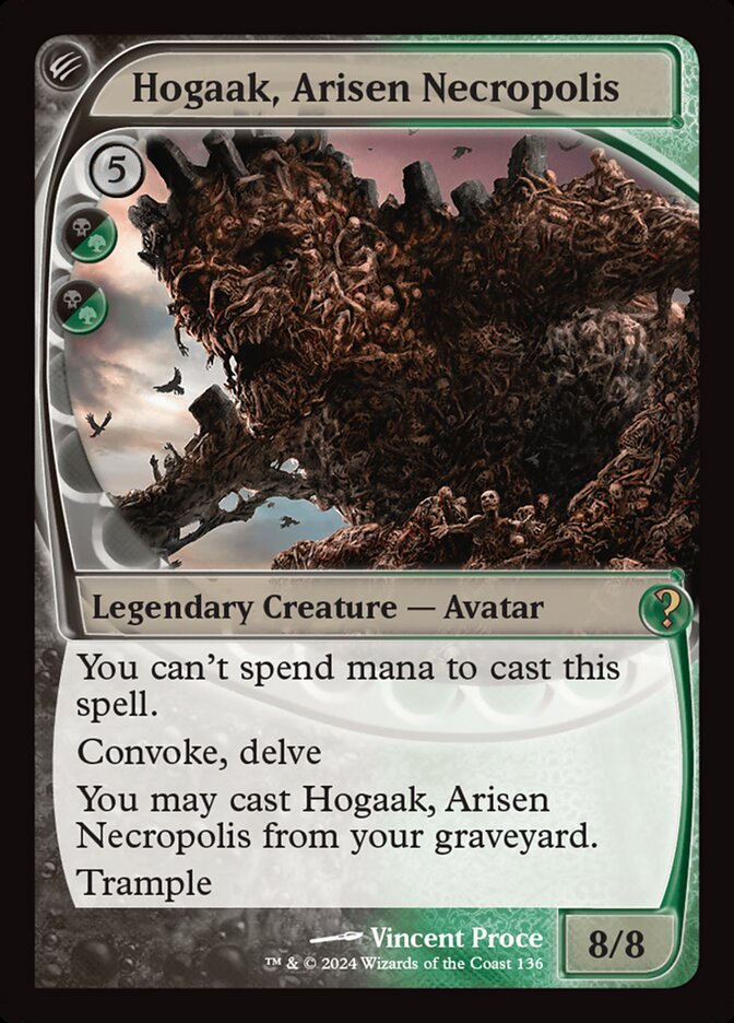 Hogaak, Necrópole Erguida / Hogaak, Arisen Necropolis - Magic: The Gathering - MoxLand