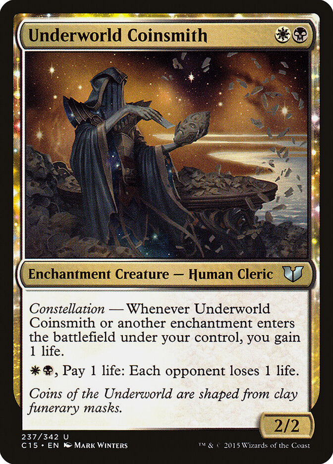 Moedeiro do Submundo / Underworld Coinsmith - Magic: The Gathering - MoxLand