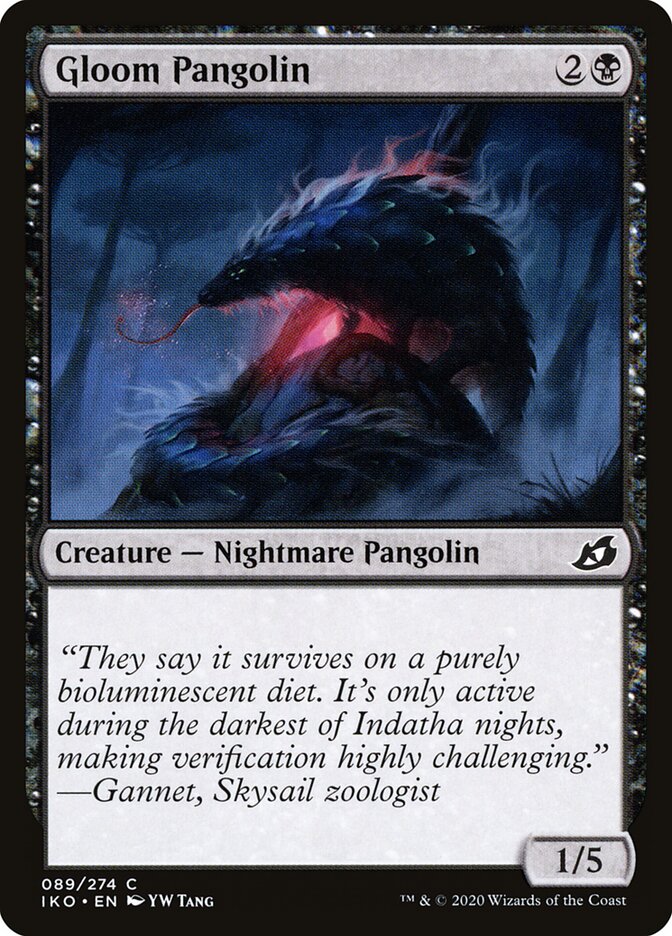 Pangolim Sombrio / Gloom Pangolin - Magic: The Gathering - MoxLand