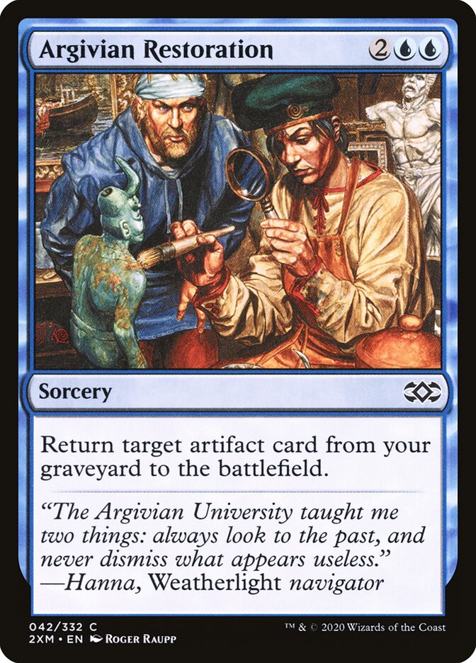 Restauração Argiviana / Argivian Restoration - Magic: The Gathering - MoxLand