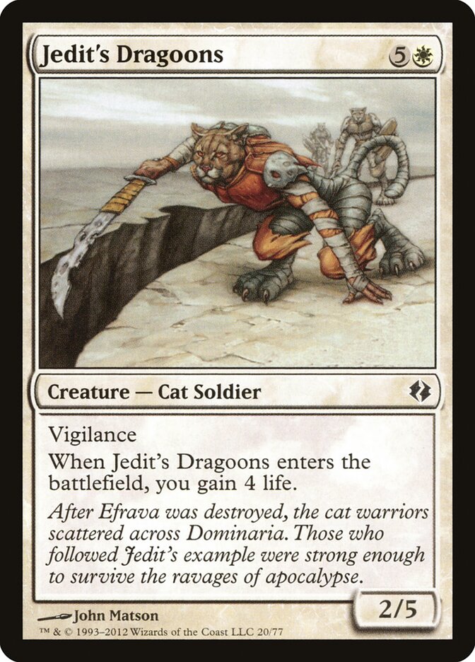 Dragões de Jedit / Jedit's Dragoons - Magic: The Gathering - MoxLand