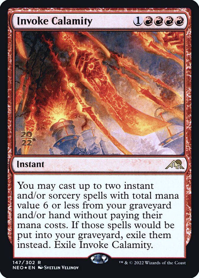 Invocar Calamidade / Invoke Calamity - Magic: The Gathering - MoxLand