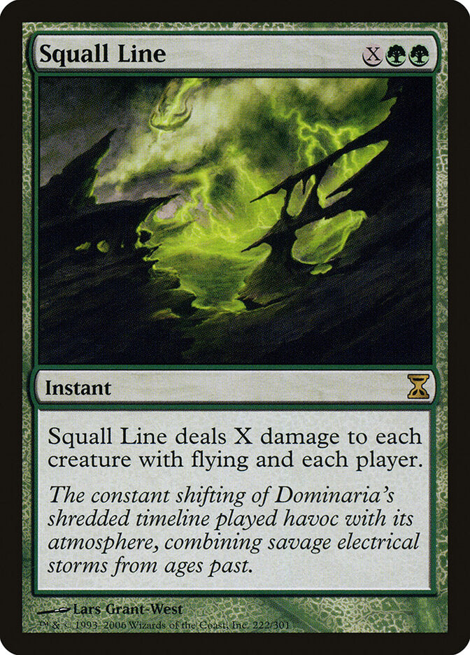 Linha de Instabilidade / Squall Line - Magic: The Gathering - MoxLand