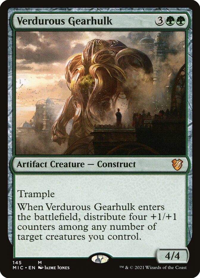 Mecanotitã Verdejante / Verdurous Gearhulk - Magic: The Gathering - MoxLand
