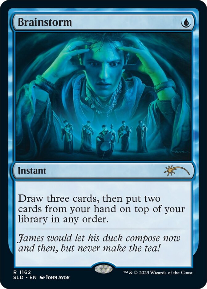 Tempestade Cerebral / Brainstorm - Magic: The Gathering - MoxLand