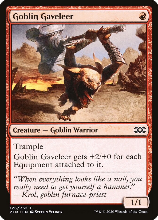 Martelador Goblin / Goblin Gaveleer - Magic: The Gathering - MoxLand