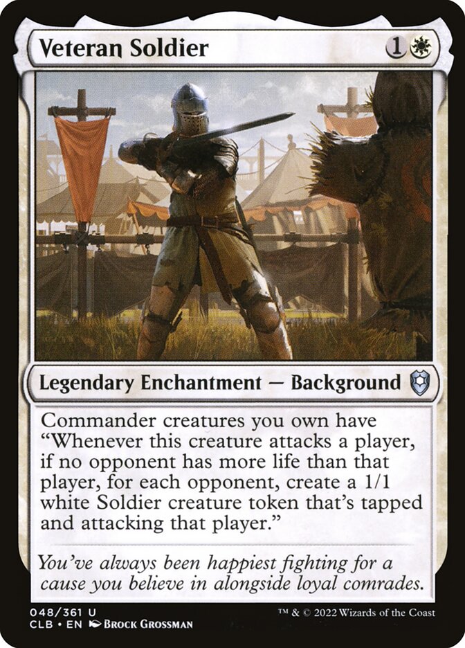 Soldado Veterano / Veteran Soldier - Magic: The Gathering - MoxLand