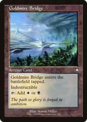 Ponte de Brejáureo / Goldmire Bridge - Magic: The Gathering - MoxLand