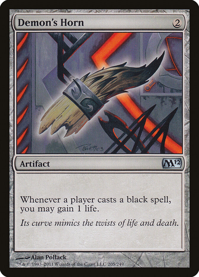 Chifre de Demônio / Demon's Horn - Magic: The Gathering - MoxLand