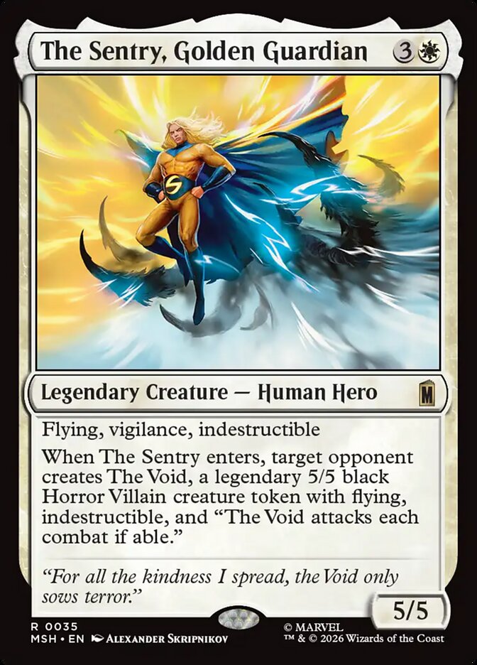 The Sentry, Golden Guardian - Magic: The Gathering - MoxLand