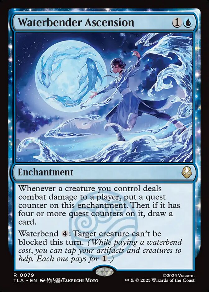 Ascenção do Dobrador de Água / Waterbender Ascension - Magic: The Gathering - MoxLand