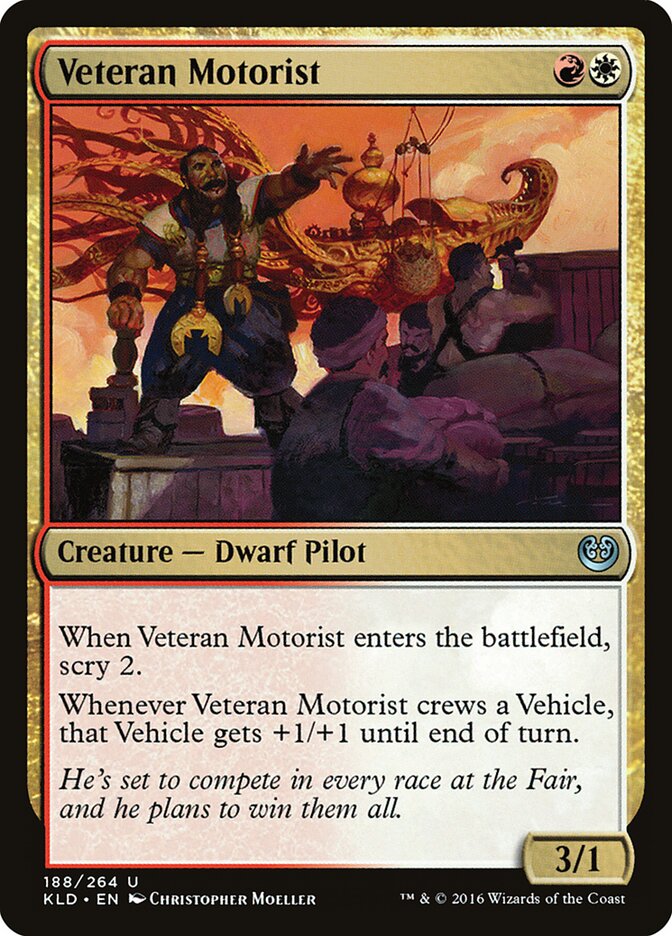 Motorista Veterano / Veteran Motorist - Magic: The Gathering - MoxLand