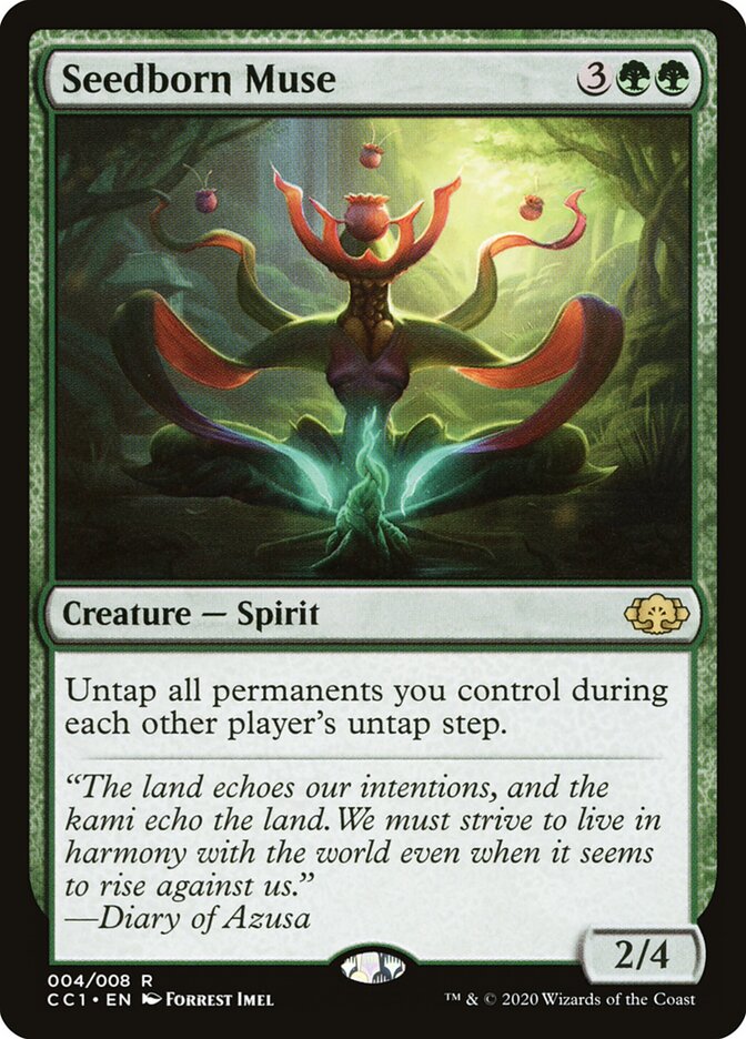 Musa Nascida da Semente / Seedborn Muse - Magic: The Gathering - MoxLand