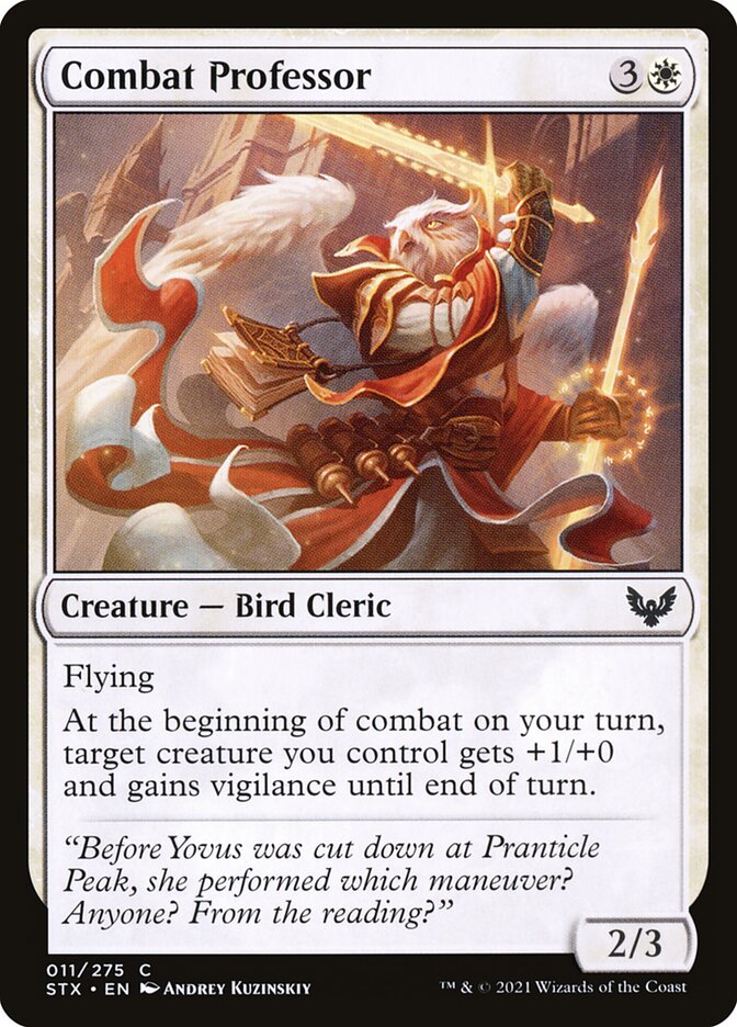 Professor de Combate / Combat Professor - Magic: The Gathering - MoxLand