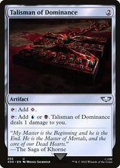 Talismã da Dominação / Talisman of Dominance - Magic: The Gathering - MoxLand