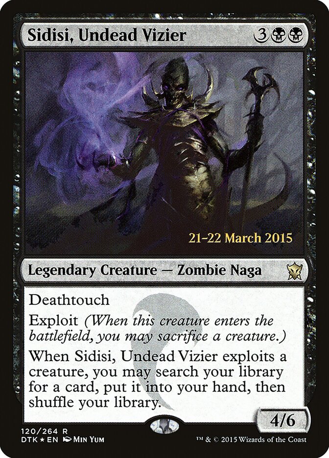 Sidisi, Vizir Morta-viva / Sidisi, Undead Vizier - Magic: The Gathering - MoxLand