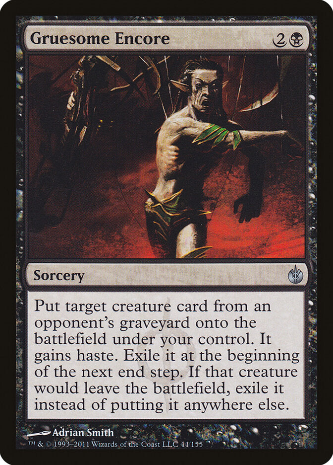 Repetição Horripilante / Gruesome Encore - Magic: The Gathering - MoxLand