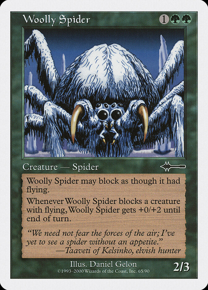 Aranha Lanosa / Woolly Spider - Magic: The Gathering - MoxLand