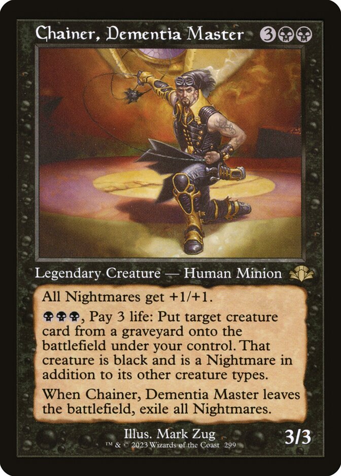 Chainer, Mestre da Demência / Chainer, Dementia Master - Magic: The Gathering - MoxLand
