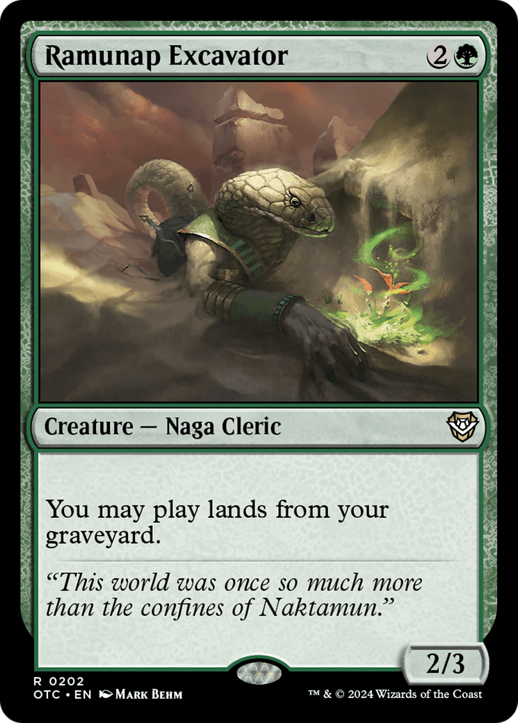 Escavadora de Ramunap / Ramunap Excavator - Magic: The Gathering - MoxLand