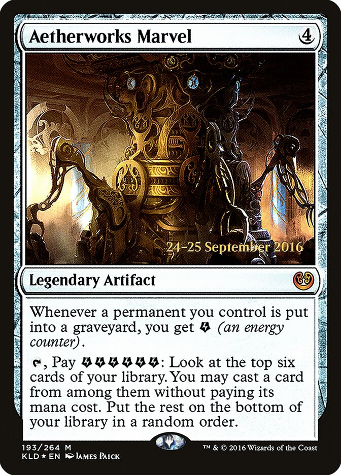 Maravilha do Sistema Eteráulico / Aetherworks Marvel - Magic: The Gathering - MoxLand